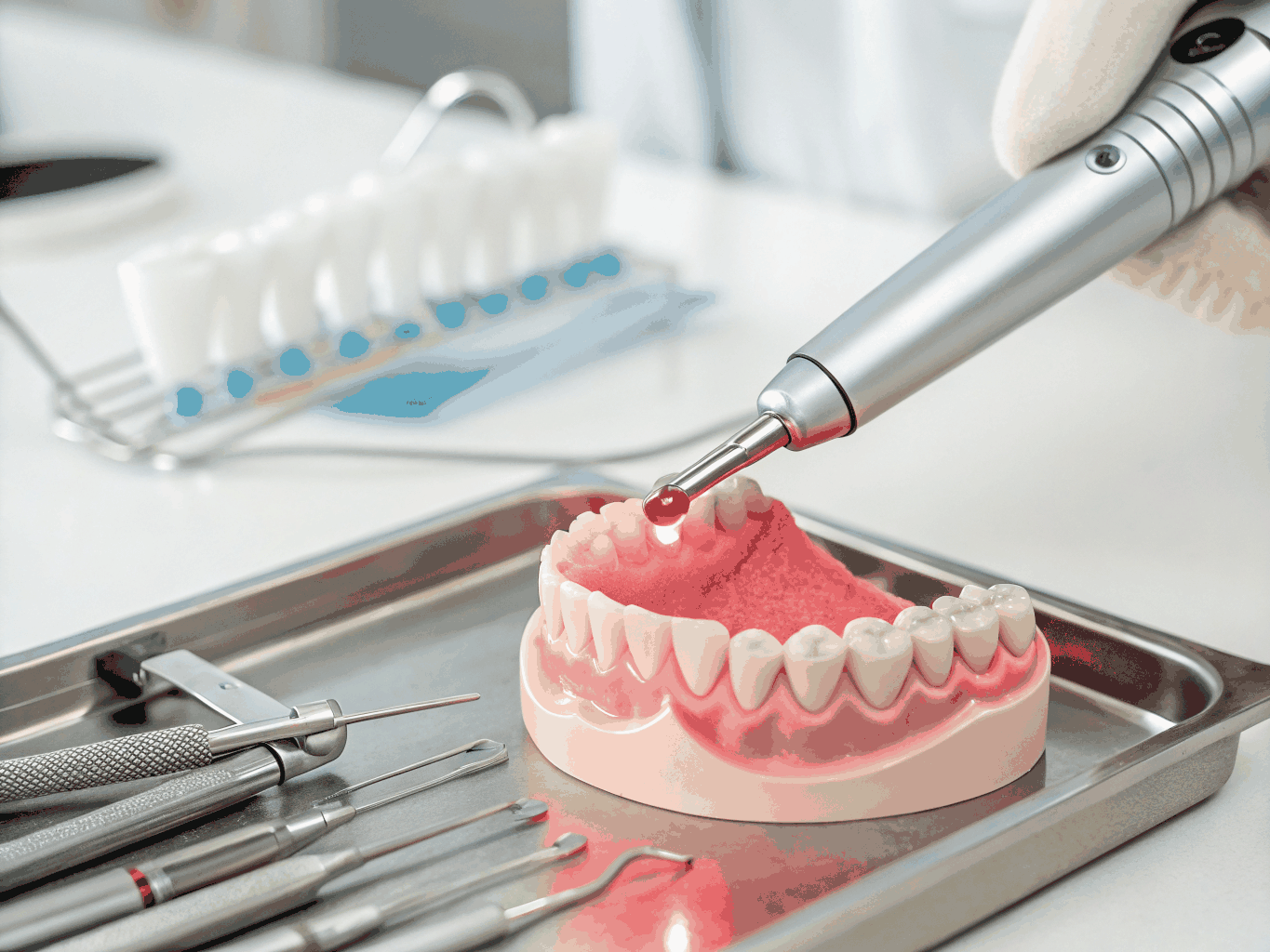 Gum Contouring & Ceramic Crowns after treatment