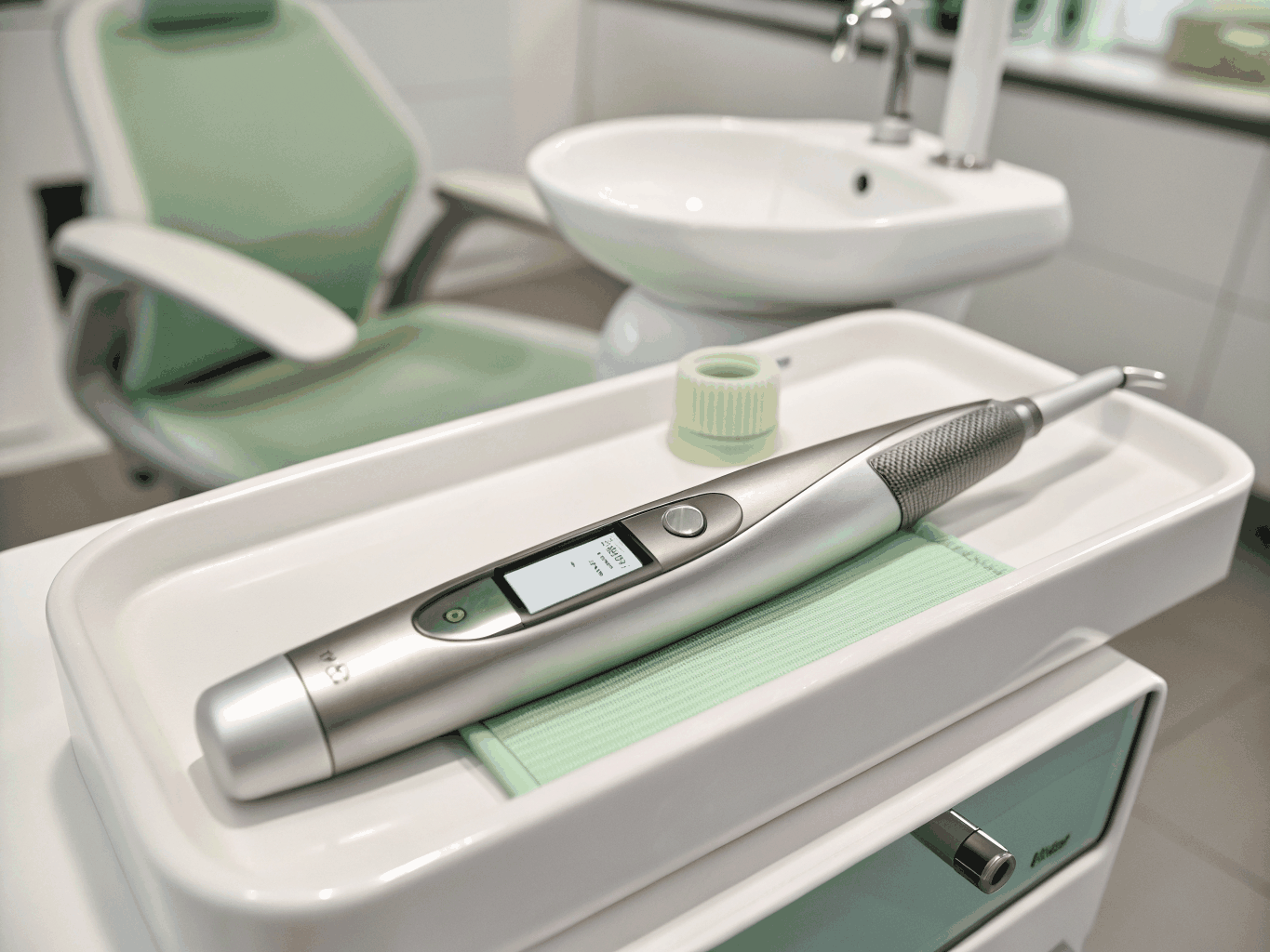 iTero digital intraoral scanner creating 3D dental impression